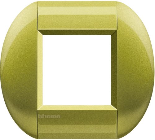 Рамка овальная Legrand BTicino LivingLight 2 мод Лимон  картинка